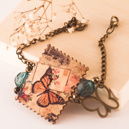 Pulsera Sello Mariposa